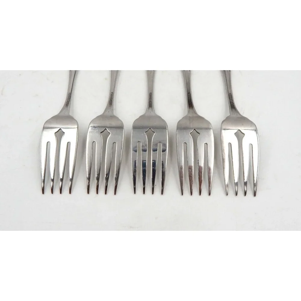 Oneida SSS Celebrity Salad Dessert Forks Stainless Flatware S/6 Replacement